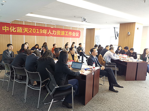中化藍(lán)天召開2019年人力資源年會